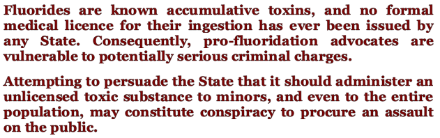F.Known toxin -conspiracy..