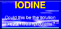 Iodine your health problems ff